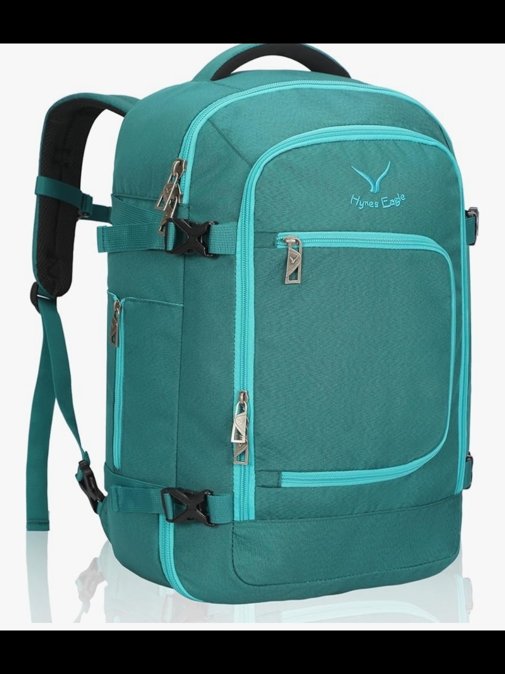 Teal Travel Backpack for Men and Women